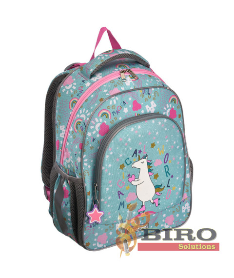 Ghiozdan EK ErgoLine 15l Rainbow Skate